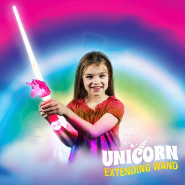 Flashing Extending Unicorn Wand